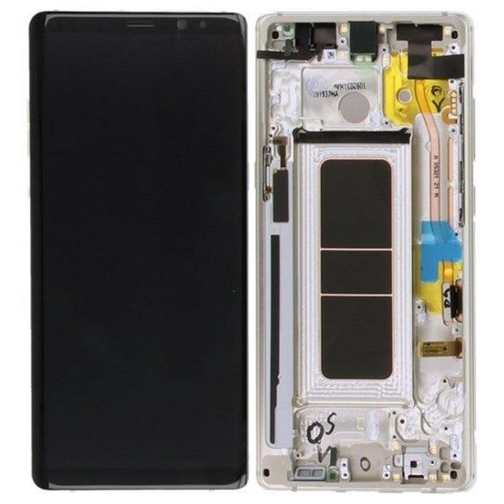 TOUCHSCREEN + DISPLAY LCD DISPLAY COMPLETO + FRAME PER SAMSUNG GALAXY.