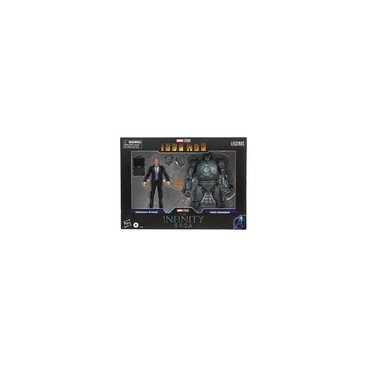HASBRO MARVEL LEGENDS - THE INFINITY SAGA - OBIADIAN & IRON MONGER 15CM