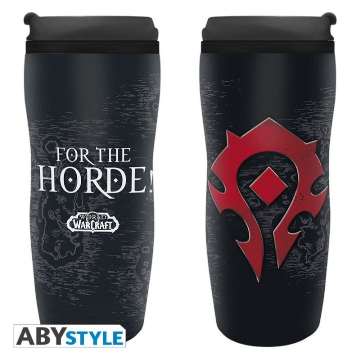 ABYSTYLE WORLD OF WARCRAFT - Tazza da viaggio 355ml: "Orda"