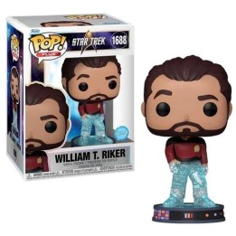 FUNKO POP Plus: Star Trek Transporter- Riker 9 cm