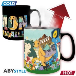 ABYSTYLE POKEMON - Tazza termosensibile 460 ml - "Gotta catch em all"