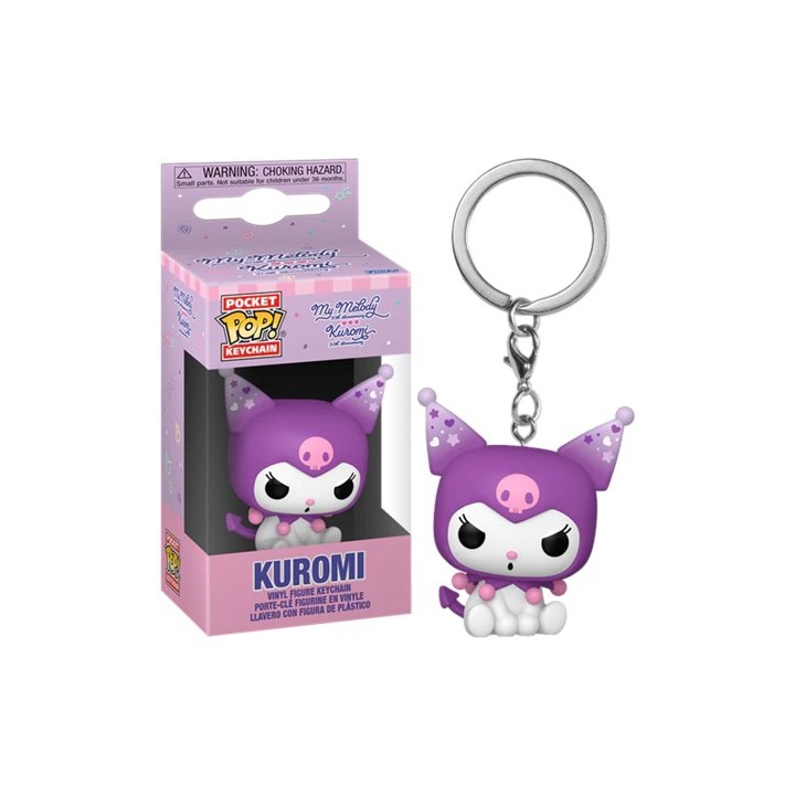 FUNKO POP Keychain: K/My Melody- Kuromi 9 cm