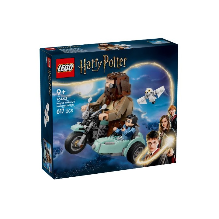 LEGO 76443 HARRY POTTER - Giro sul sidecar di Hagrid e Harry