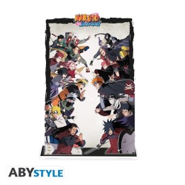 ABYSTYLE NARUTO SHIPPUDEN - Acryl Figure D2:"Diorama - Group fight"