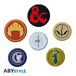 ABYSTYLE DUNGEONS & DRAGONS - Set 6 Spille: "Factions"