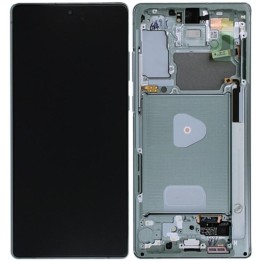 TOUCHSCREEN + DISPLAY LCD DISPLAY COMPLETO + FRAME PER SAMSUNG GALAXY.