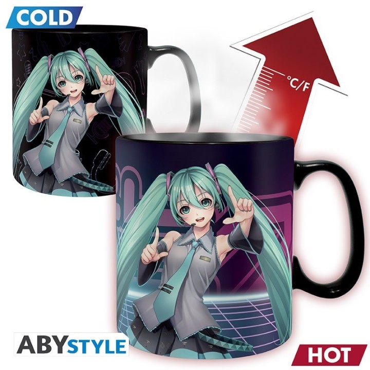 ABYSTYLE HATSUNE MIKU - Tazza termosensibile 460 ml: "Miku"