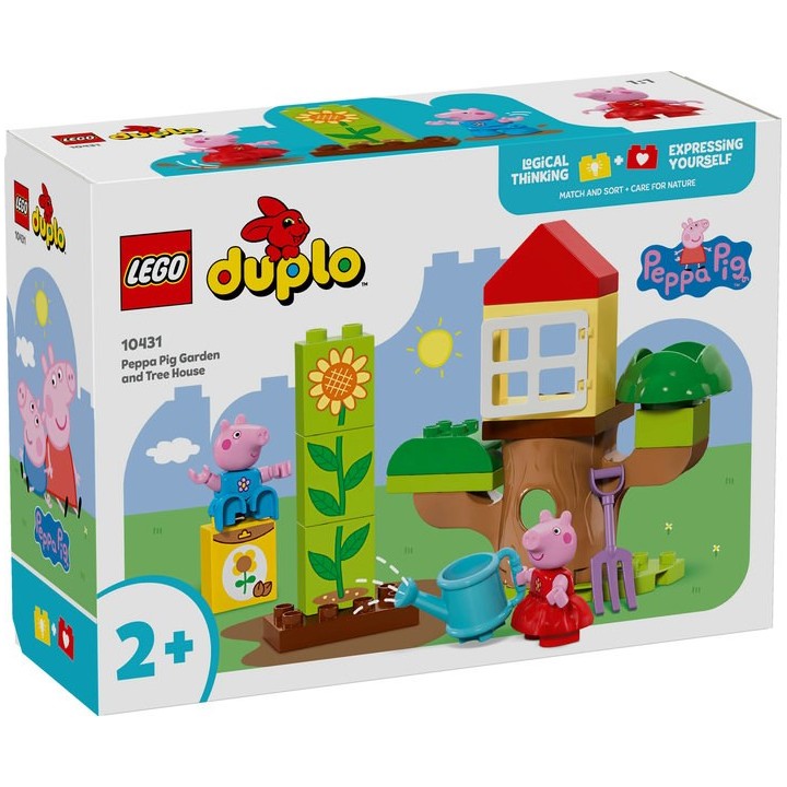 LEGO 10431 Peppa Pig - Il giardino e la casa sull’albero di Peppa Pig