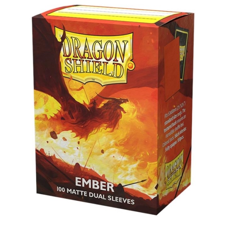 DRAGON SHIELD Dual Matte Sleeves - Ember 'Alaric, Revolution Kindler' (100 Sleeves)