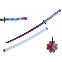 SH662D.55 - KATANA FANTASY - KATANA LAMA ROSSA/NERA