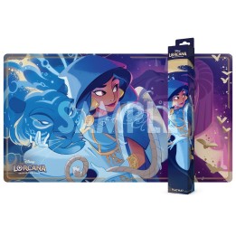 RAVENSBURGER Disney: Lorcana - Set 10 Sussurri nel pozzo - Tappetino - Jasmine - Steady Strategist