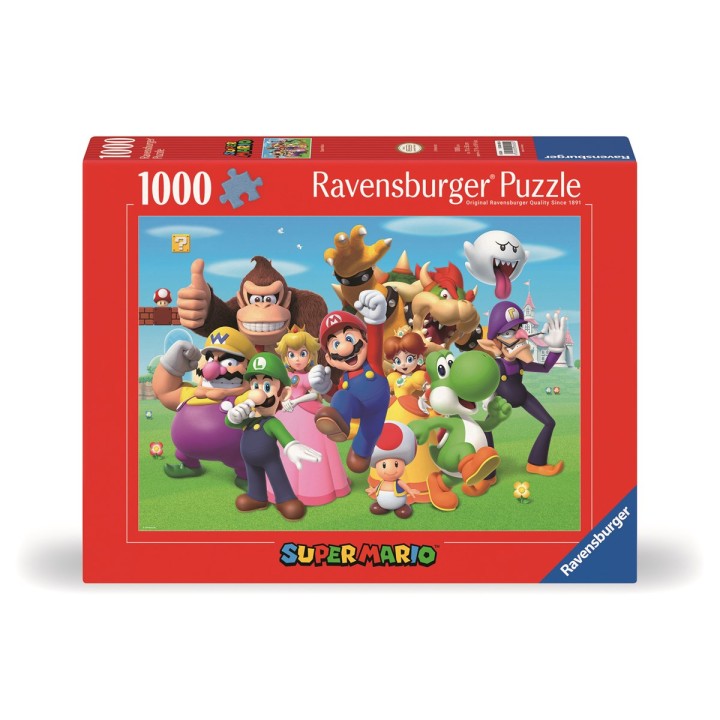 RAVENSBURGER Super Mario Puzzle licenziato 1000 pz