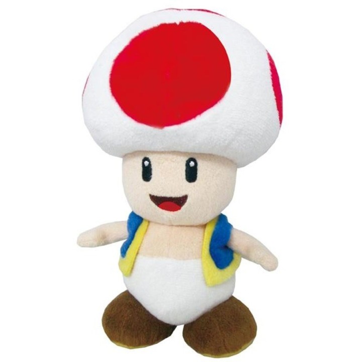 Nintendo Together+ - Peluche Super Mario - Toad red 20 cm