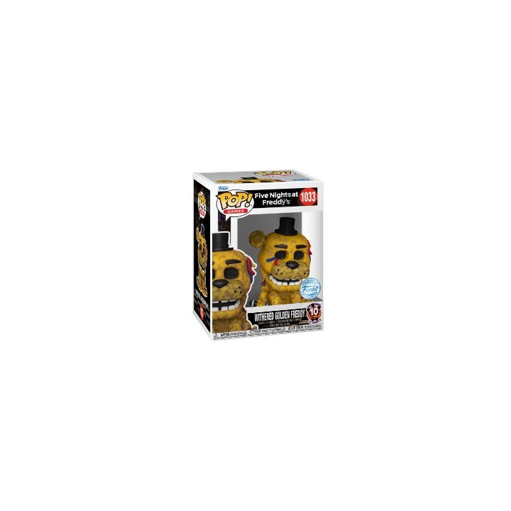 FUNKO POP Games: Five Nights At Freddy's - Withered Golden Freddy 9 cm