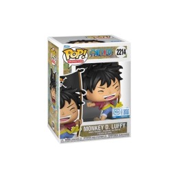 FUNKO POP Animation: One Piece - 2214 Monkey D.Luffy With Flag (Exclusive) 9cm