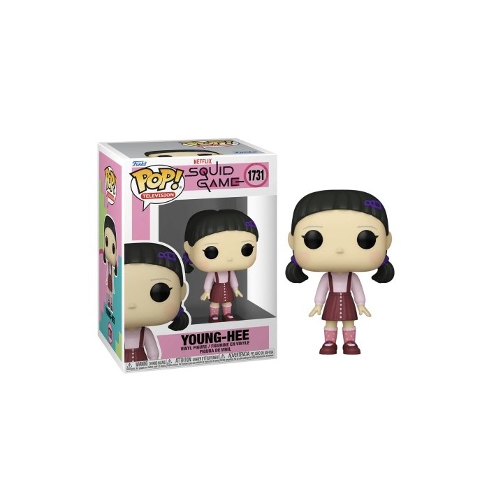 FUNKO POP Television Squid Game N° 1731 - Young-Hee 9cm