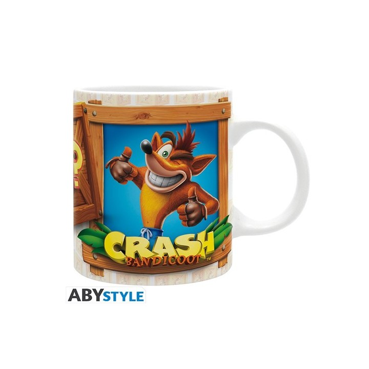 ABYSTYLE CRASH BANDICOOT - Tazza 320 ml: "Insane"