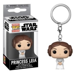 FUNKO POP Keychain: Star Wars - Princess Leia (REPRINT 02/27)