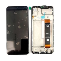TOUCHSCREEN + DISPLAY LCD DISPLAY COMPLETO + FRAME PER SAMSUNG GALAXY.