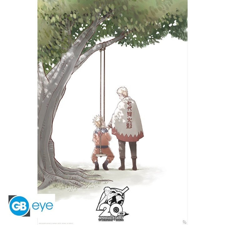 ABYSTYLE NARUTO SHIPPUDEN - Poster grande: "20th Anniversary" (91.5x61)