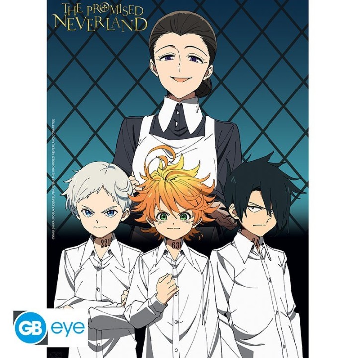 ABYSTYLE THE PROMISED NEVERLAND - Poster 52x38 : " Mom & Orphans"