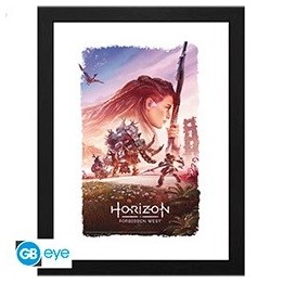 ABYSTYLE HORIZON RAW MATERIALS - Poster incorniciato: "Key Art" (30x40)