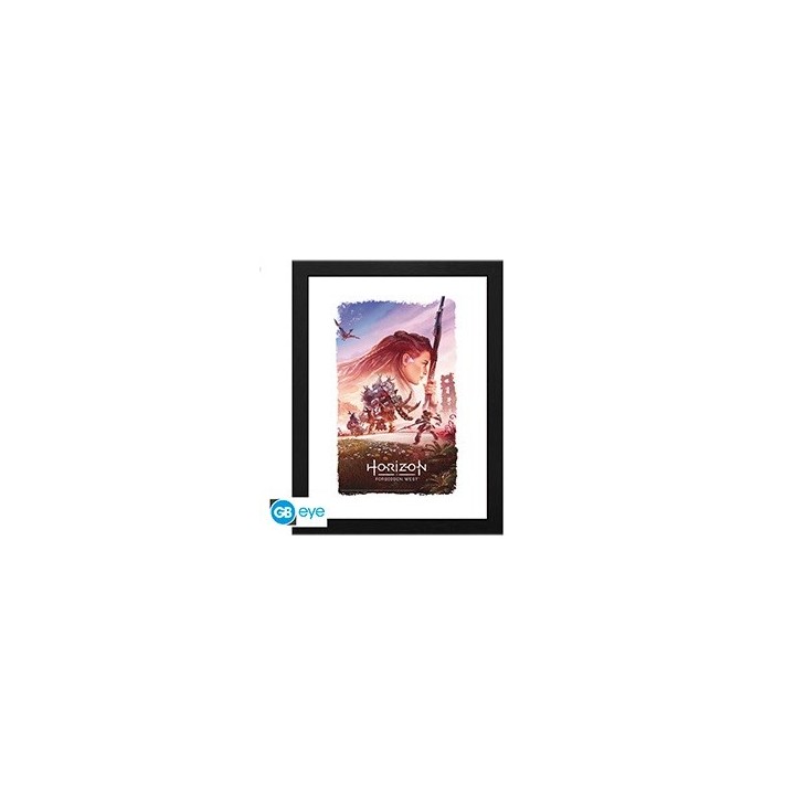 ABYSTYLE HORIZON RAW MATERIALS - Poster incorniciato: "Key Art" (30x40)