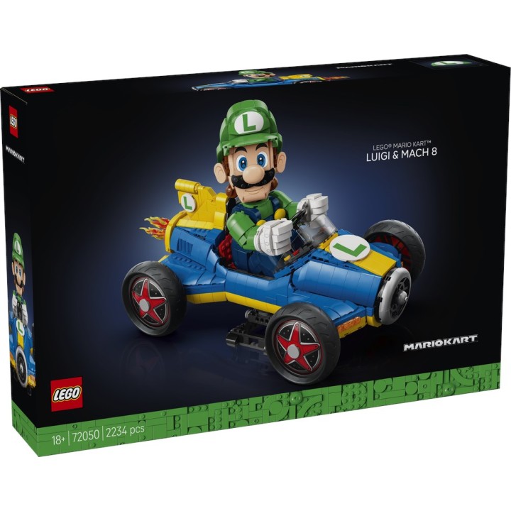 LEGO 72050 SUPER MARIO - Mario Kart: Luigi & Mach 8