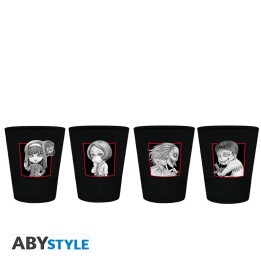ABYSTYLE JUNJI ITO - Set 4 shottini: "Characters"