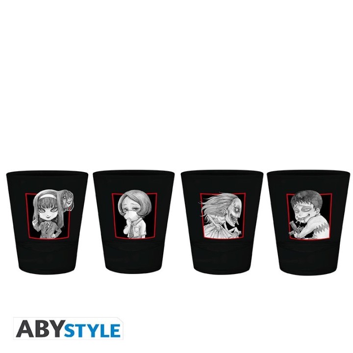 ABYSTYLE JUNJI ITO - Set 4 shottini: "Characters"