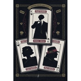 ABYSTYLE PEAKY BLINDERS - Poster grande: "Cards" (91.5x61)