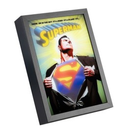 ERIK. STAMPA LED INCORNICIATA DC COMICS SUPERMAN