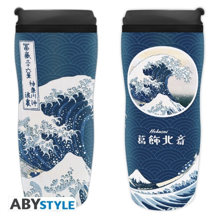ABYSTYLE HOKUSAI - Tazza da viaggio: "Great Wave"