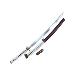 JS559.55 - KATANA FANTASY - KATANA BIANCA MARRONE