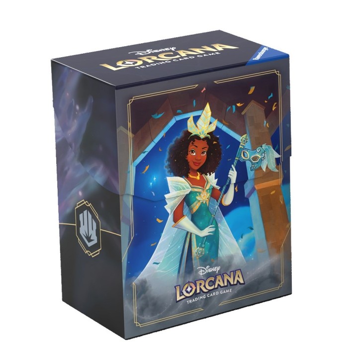 RAVENSBURGER Disney: Lorcana - Set 5 Cieli Scintillanti - Porta Mazzo - Tiana - Celebrating Princess