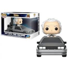 FUNKO POP Rides DLX: Back To The Future S5–Doc w/Time Machine