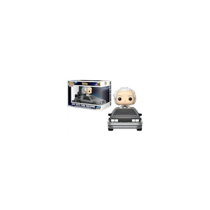 FUNKO POP Rides DLX: Back To The Future S5–Doc w/Time Machine