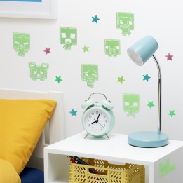 PALADONE - Minecraft Glow in the Dark Wall Decal Stars