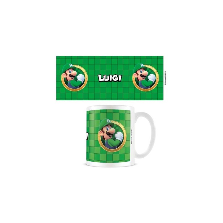 PYRAMID SUPER MARIO (LUIGI 3D PORT) WHITE POD MUG