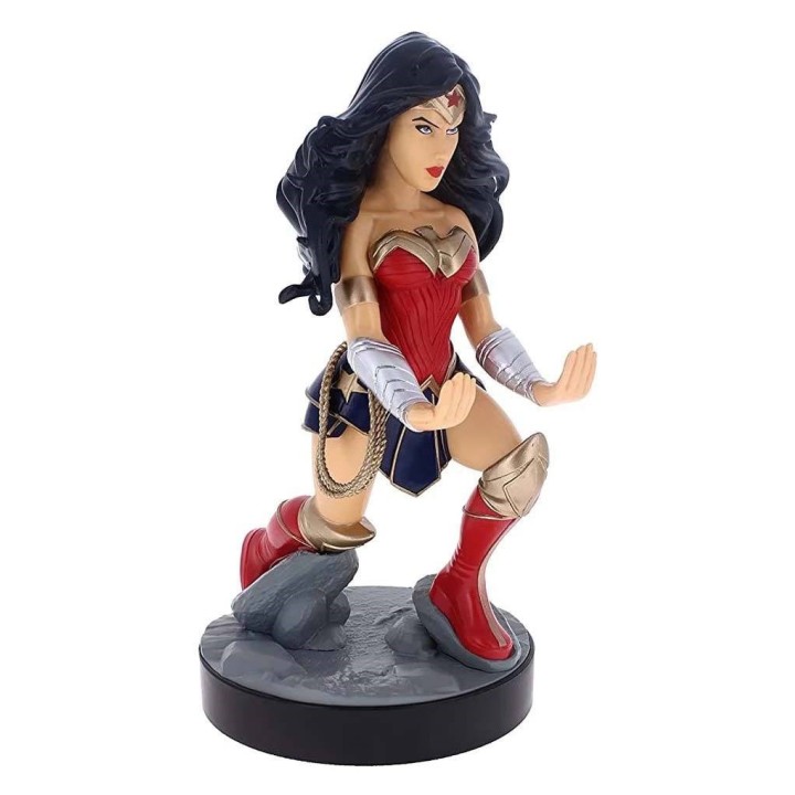 DC COMICS - WONDER WOMAN - CABLE GUY (porta smartphone/controller + cavo USB 2 metri separato)
