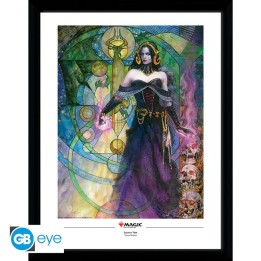 ABYSTYLE MAGIC THE GATHERING - Poster Incorniciato: "Liliana"