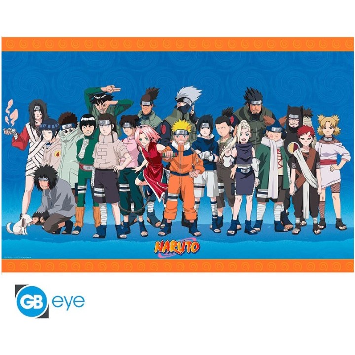 ABYSTYLE NARUTO - POSTER " Konoha ninjas " (91.5x61Cm)