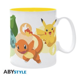 ABYSTYLE POKEMON - Tazza 460 ml: "Pikachu and starters"