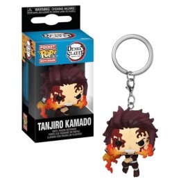 FUNKO POP Keychain: Demon Slayer- Tanjiro(Dancing Flash)