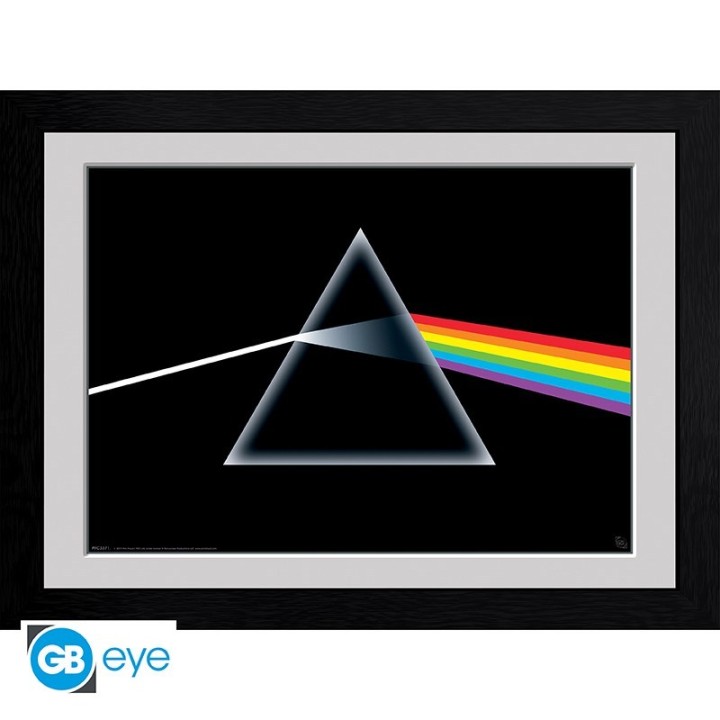 ABYSTYLE PINK FLOYD - Poster Incorniciato: "Dark Side Of The Moon" (30x40)