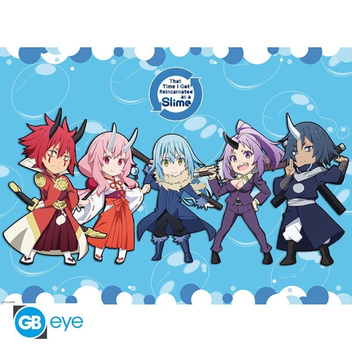 ABYSTYLE SLIME - Poster piccolo: "Chibi Characters" (52x38)