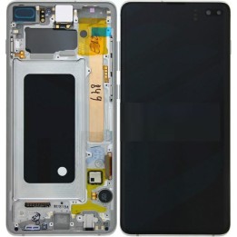 TOUCHSCREEN + DISPLAY LCD DISPLAY COMPLETO + FRAME PER SAMSUNG GALAXY.