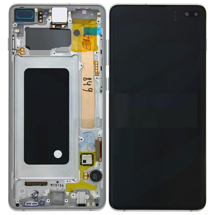 TOUCHSCREEN + DISPLAY LCD DISPLAY COMPLETO + FRAME PER SAMSUNG GALAXY.