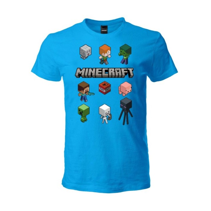 T-Shirt Minecraft - Block Mobs 12-13