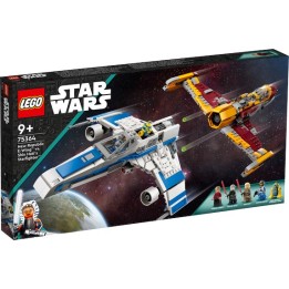 LEGO 75364 Star Wars - E-Wing della Nuova Repubblica vs. Starfighter di Shin Hati
